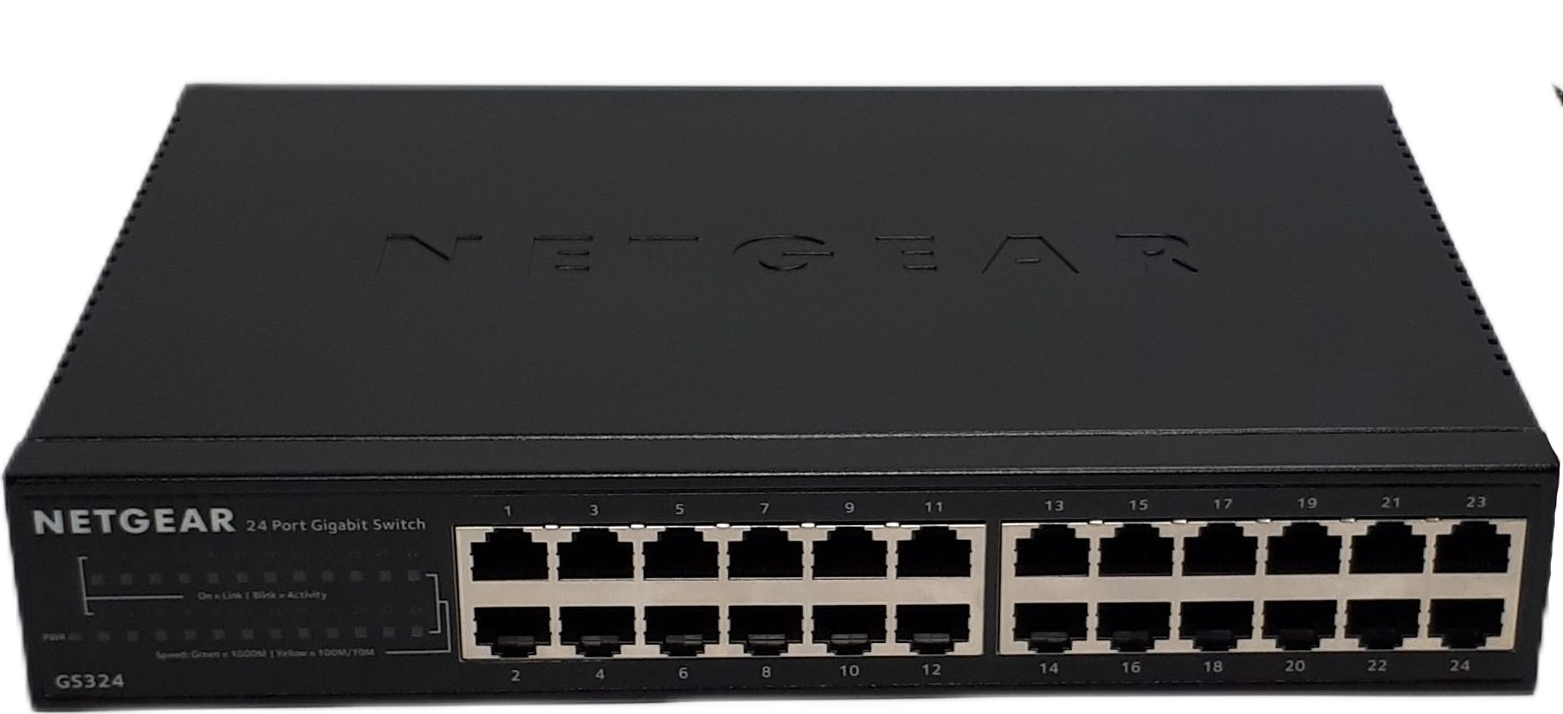 Netgear GS324 24-Port Gigabit Unmanaged Switch