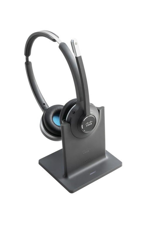 CP-HS-WL-562-S-EU= - Headset with Standard Base Station, 500, Stereo, On-Ear, 18kHz, Bluetooth / USB