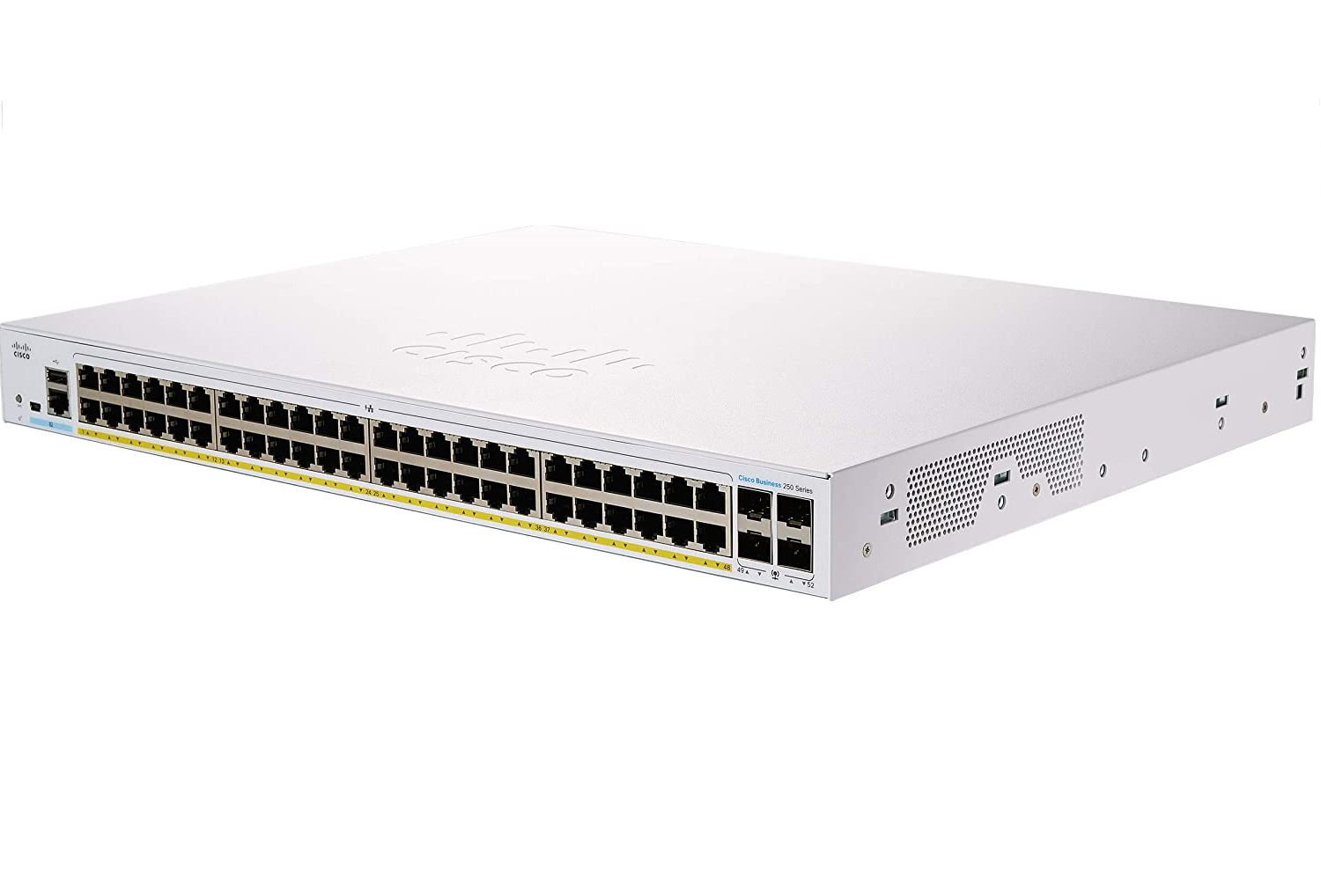 Cisco Business CBS350-48T-4G Managed Switch, 48 GE Ports, 4 x 1G-SFP