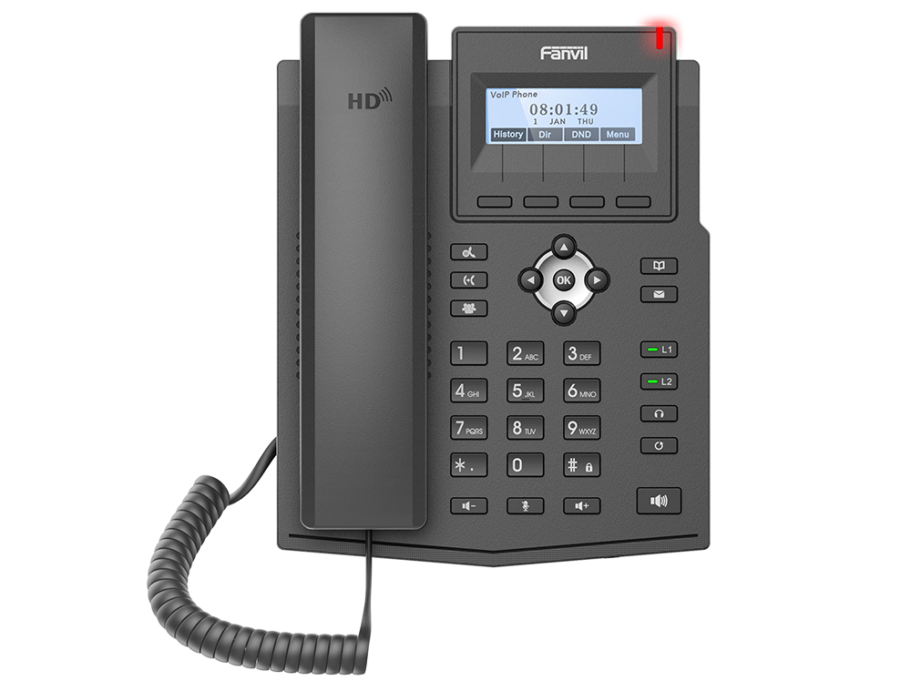 Fanvil X1SP Enterprise IP Phone, PoE, G.711, G.722, OPUS Codec