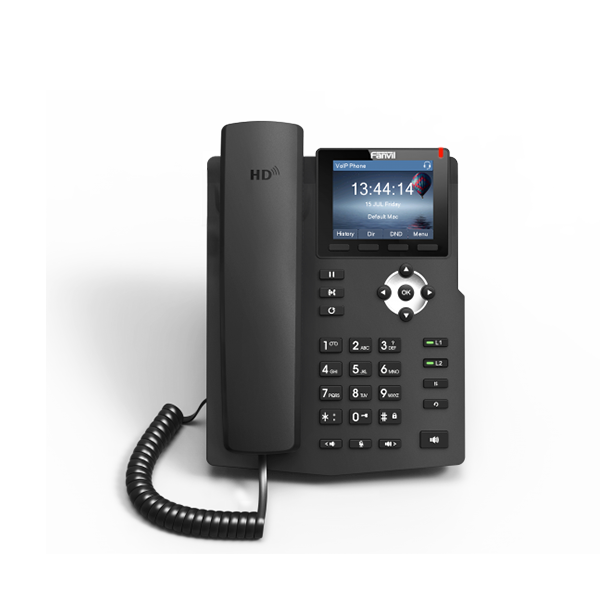 Fanvil X1SG | VoIP Phone | IPV6, HD Audio, RJ45 1000Mb/s PoE, LCD screen