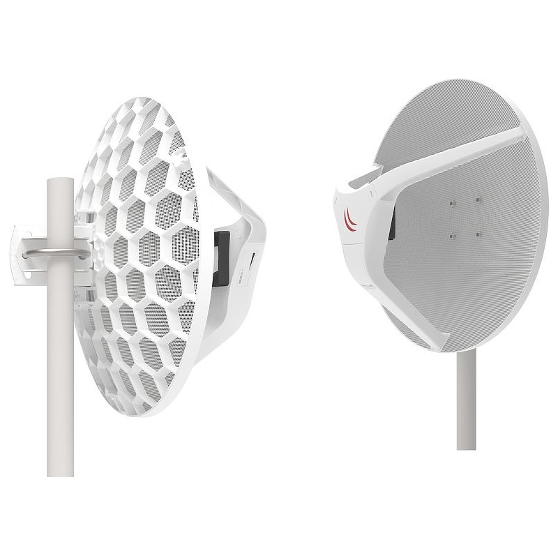 Mikrotik Wireless Wire Dish- RBLHGG-60adkit 2 Gb/s aggregate link up to 1500m without cables!