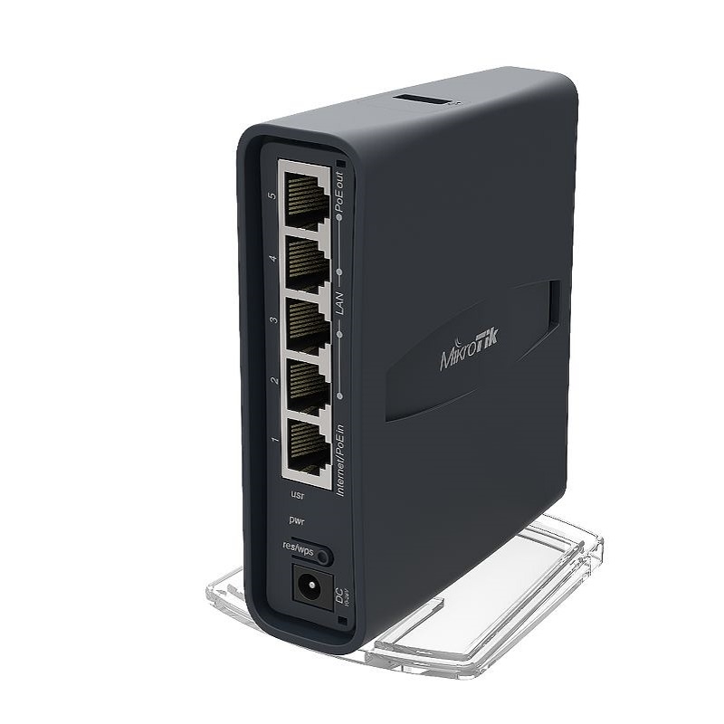 Mikrotik hap Ac lite-RB952Ui-5ac2nD-TC Dual-Concurrent 2.4/5GHz AP, 802.11ac, Five Ethernet ports, P