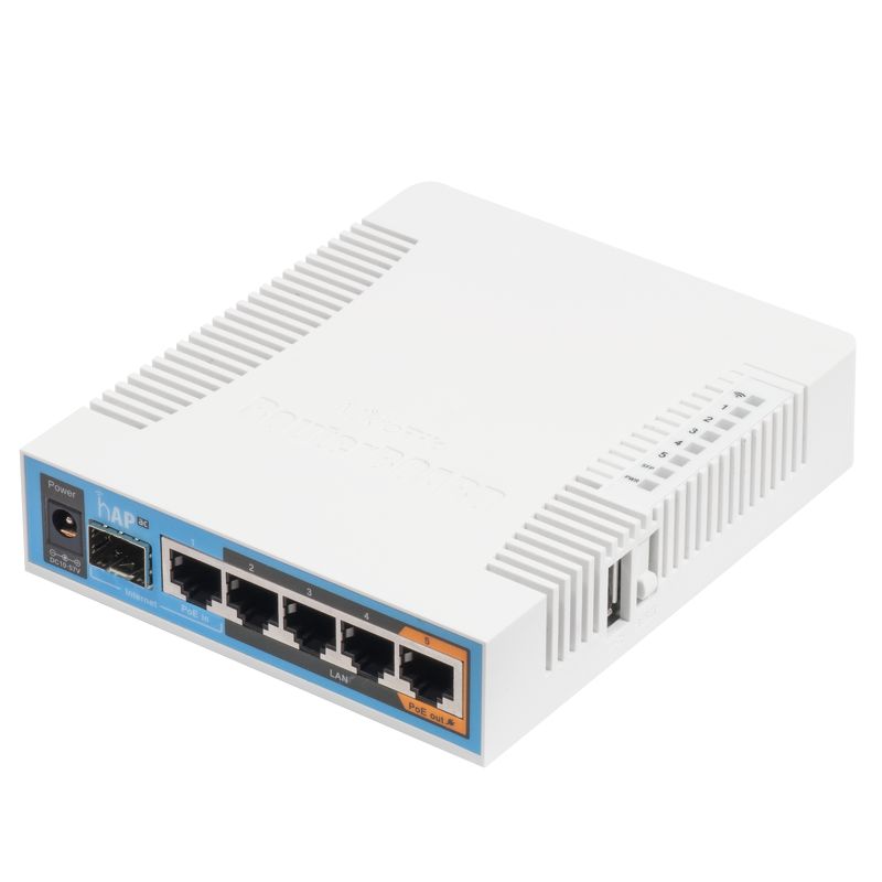 Mikrotik hap ac- RB962UiGS-5HacT2HnT Dual concurrent triple chain 2.4/5GHz AP, 802.11ac/a/n/b/g, Fiv