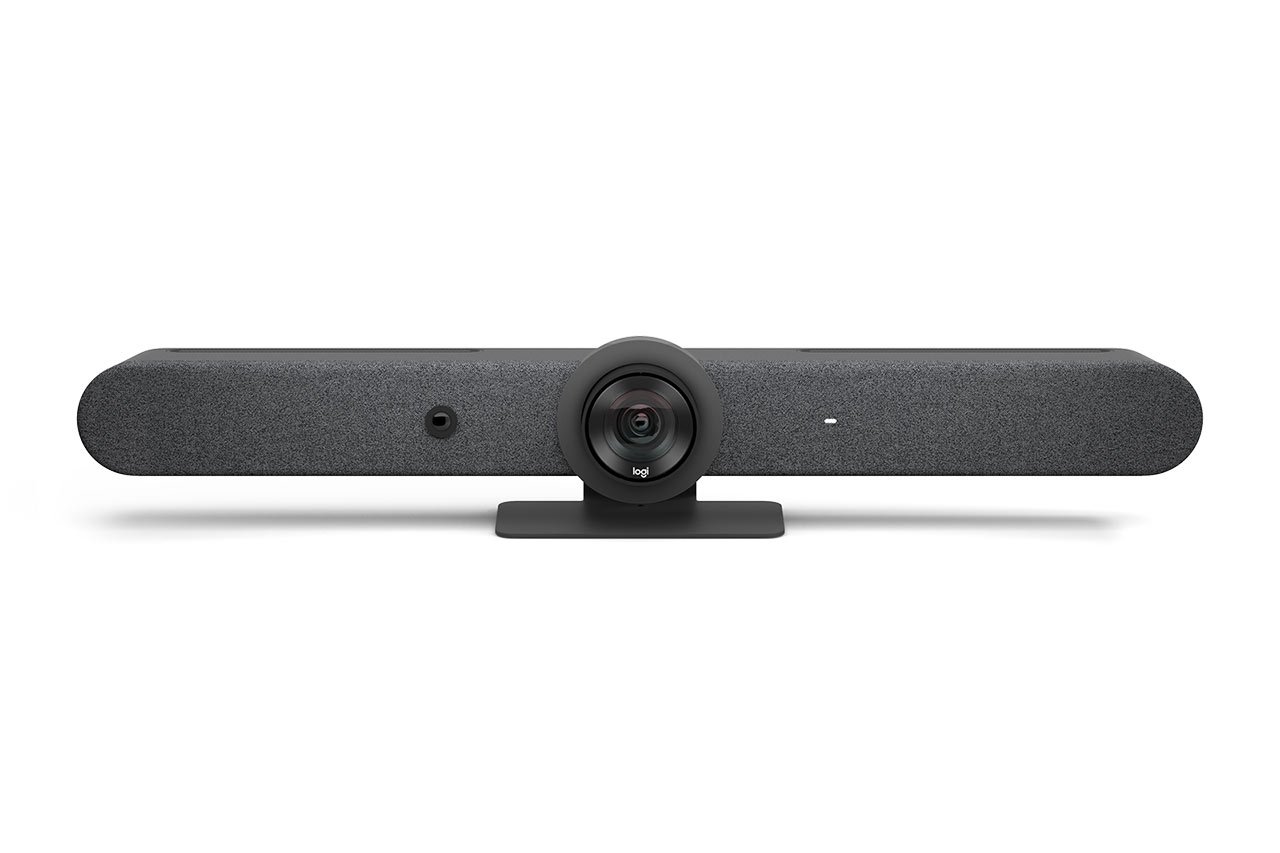 Logitech Rally Bar all-in-one video bar, 4K, for medium to large conference rooms
