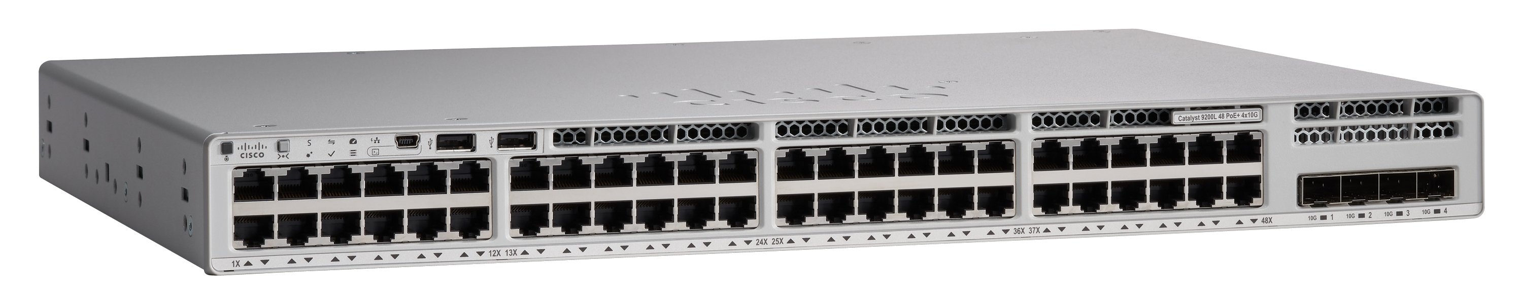 Cisco Catalyst 9200L 48-port partial PoE+ 4x10G uplink Switch, Network Advantage