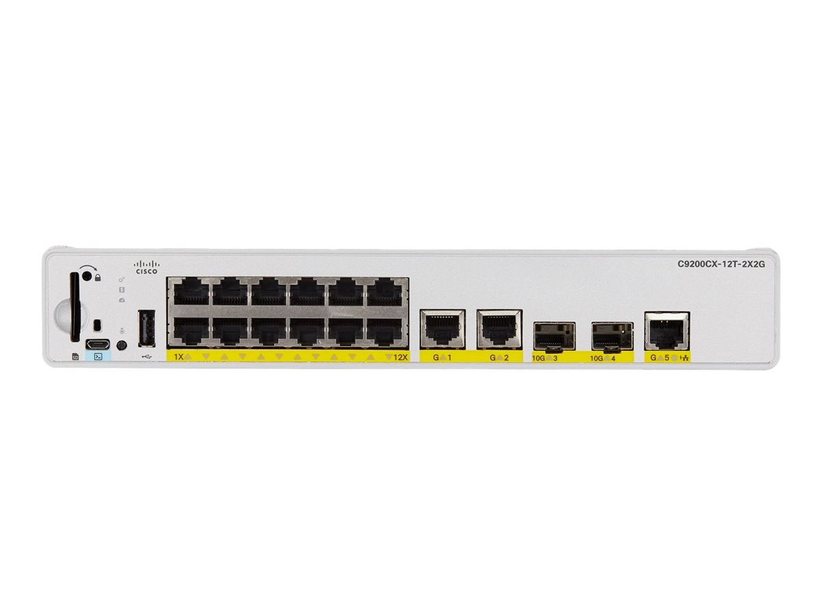 Cisco Catalyst 9200CX 12-port 1G, 2x10G and 3x1G, data, Network Advantage