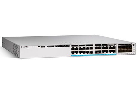 Cisco Catalyst 9300 24-port 10G/mGig with modular uplink, UPOE+, Network Advantage