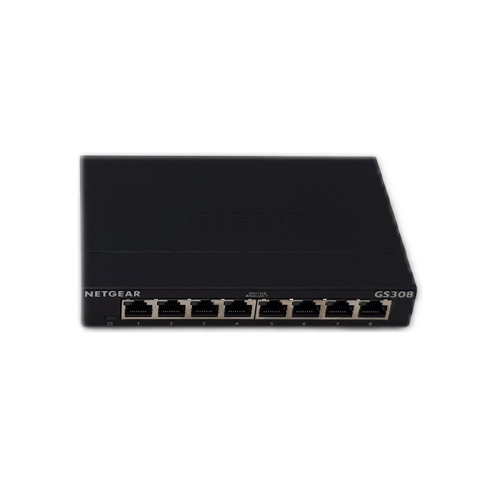 NETGEAR ProSAFE 8-Port Gigabit Ethernet Unmanaged Switch (GS308)