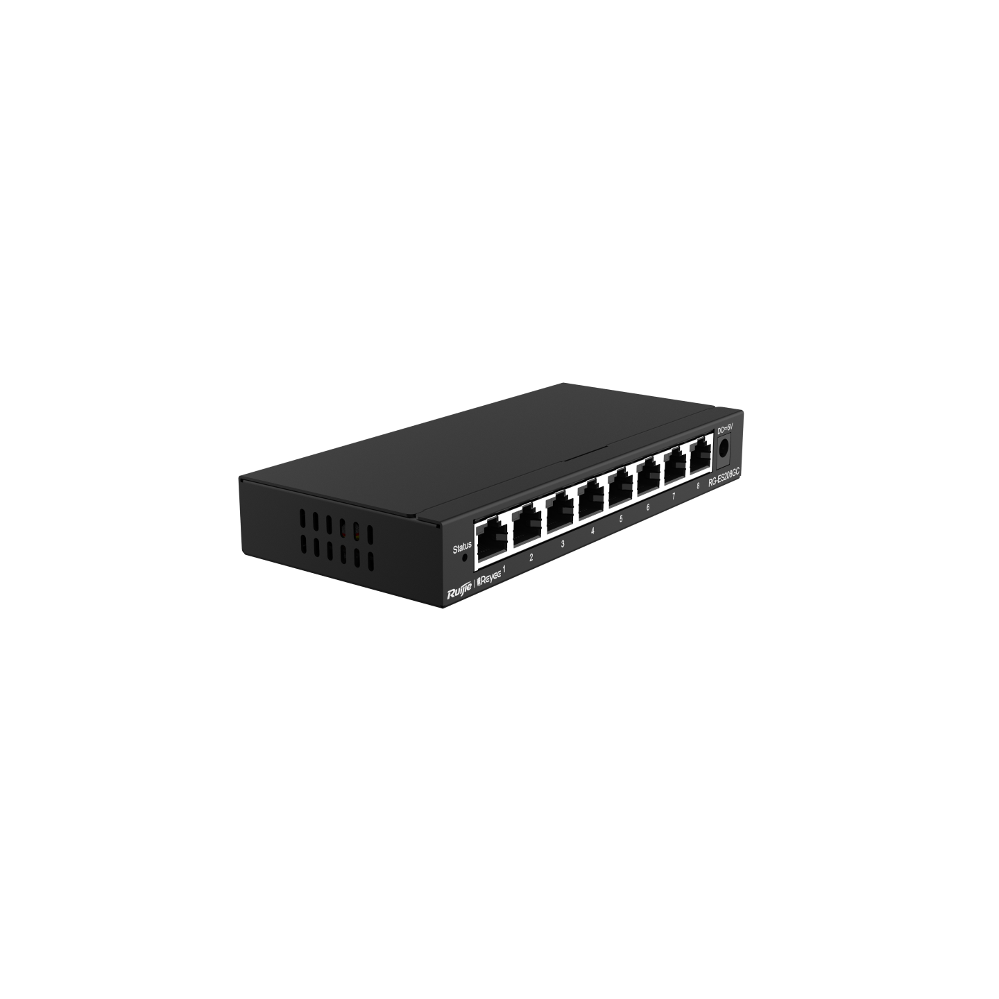 Reyee ES208, 8-Port Gigabit Smart Cloud Mananged Non-PoE Switch, RG-ES208GC