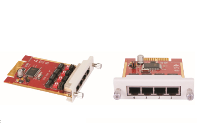 Zycoo 4BRI-V2 module with 4 BRI interface (For U80/100-V2)