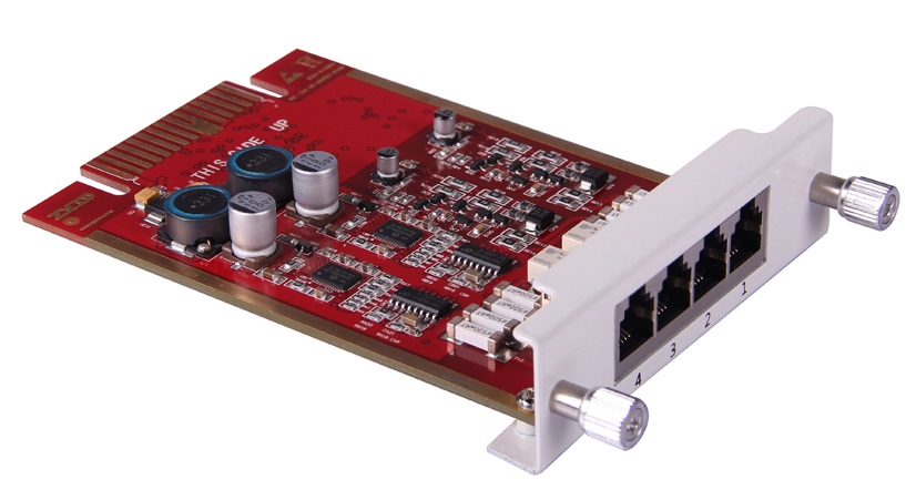 Zycoo 2FXOS module with 2FXO and 2FXS interface (for U50/U80/100/S30)