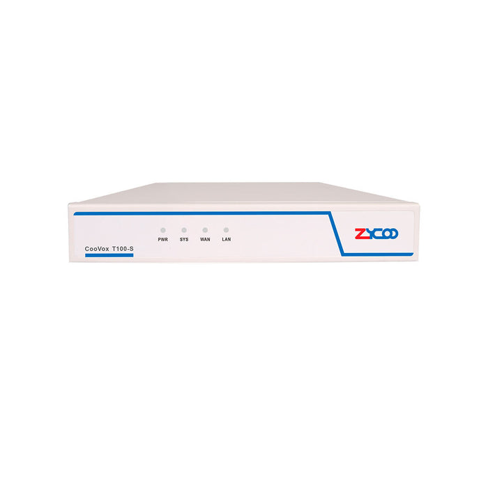 Zycoo CooVoox T600 Host device without modules, 2 Slots (FXO/FXS/GSM/WCDMA/PRI) 16GB EMMC + 1TB Suei