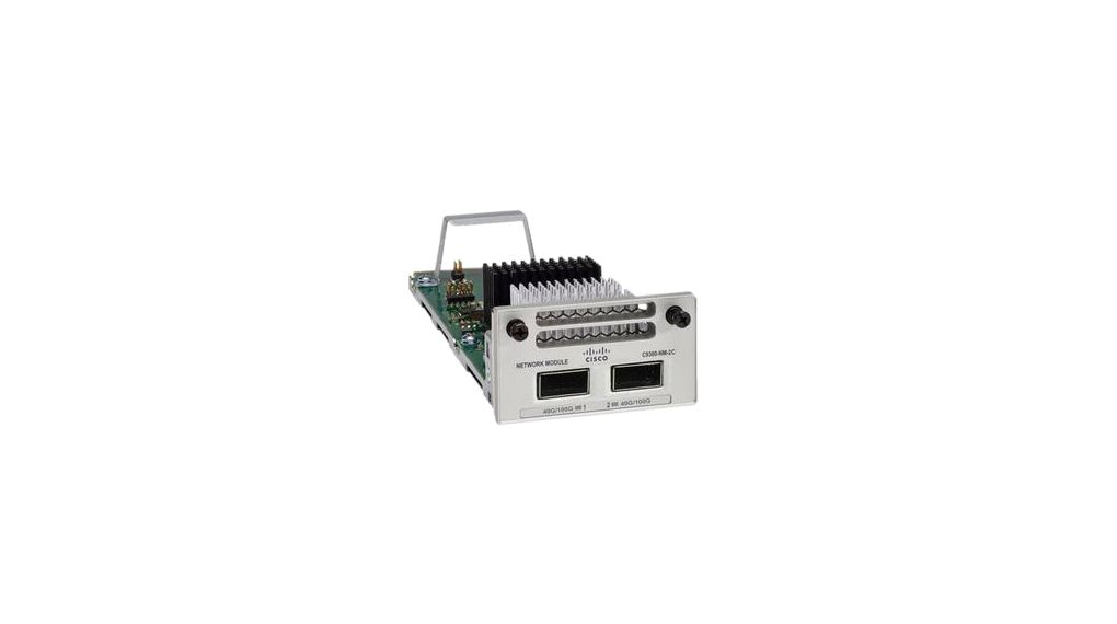 C9300X-NM-2C= - Network module for Catalyst 9300 switches, 2x QSFP, Cisco