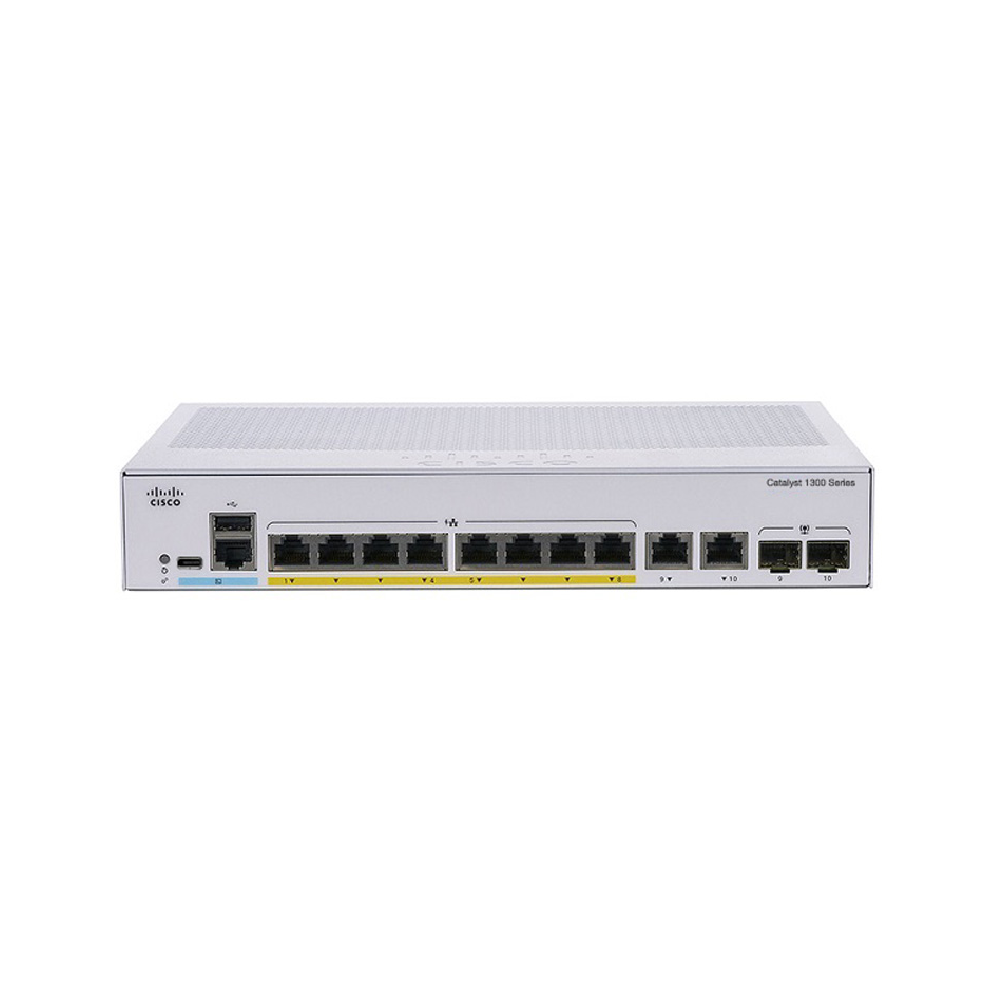 Cisco Catalyst 1300 Switch, C1300-8MGP-2X