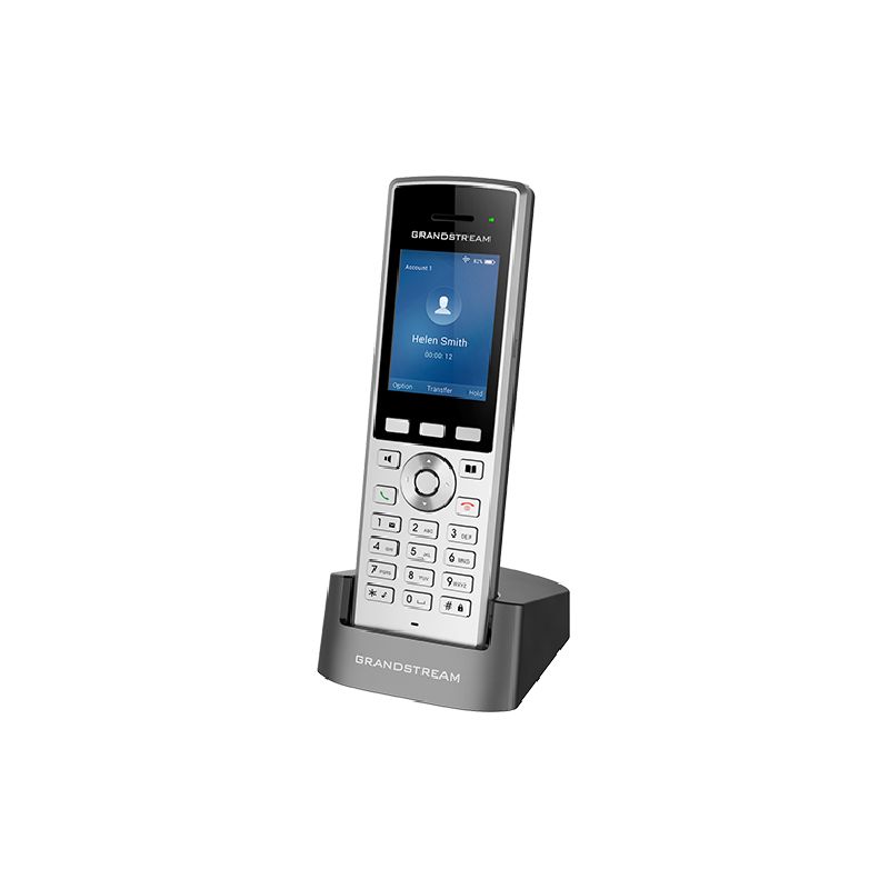 Grandstream WP822 portable cordless Wi-Fi, 2 lines color screen IP phone