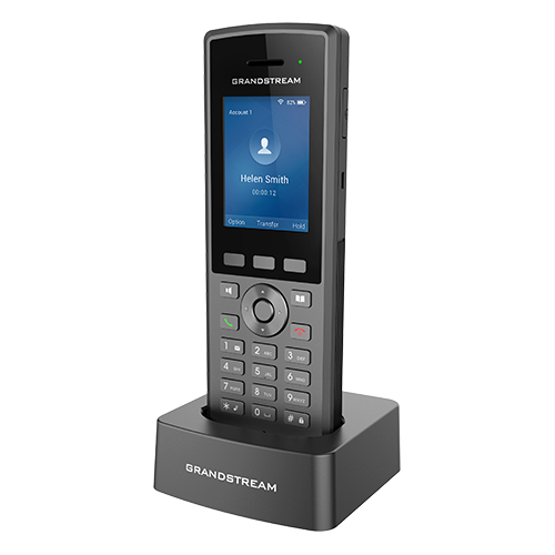 Grandstream WP825 ruggedized portable cordless Wi-Fi, 2 lines color screen IP phone