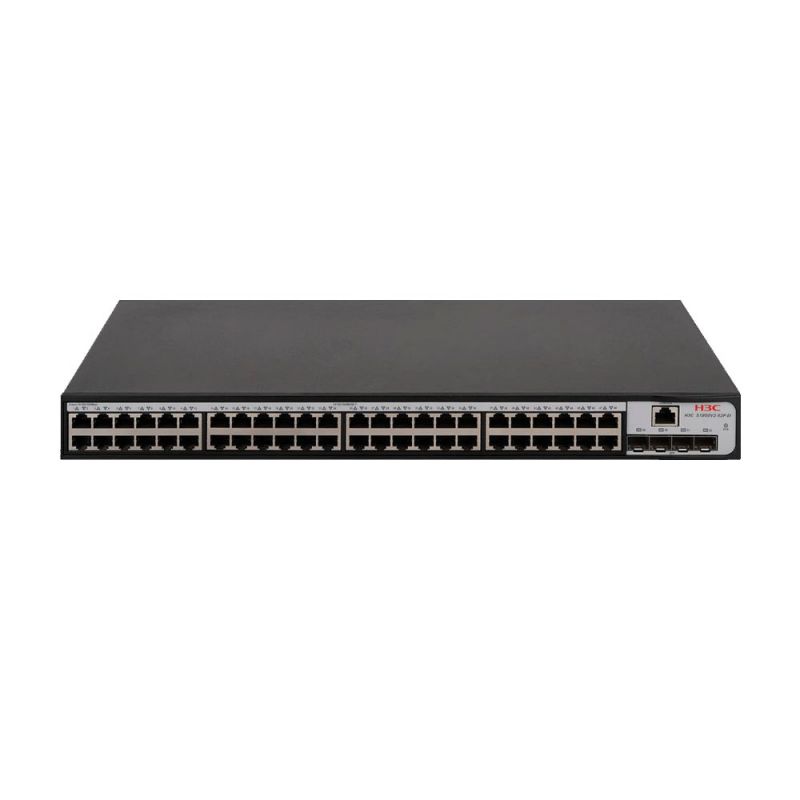 H3C S1850V2-52P-EI (9801A40T), 48 Port Giga with 4 x 1G SFP port Layer 2 Cloud Managed Switch