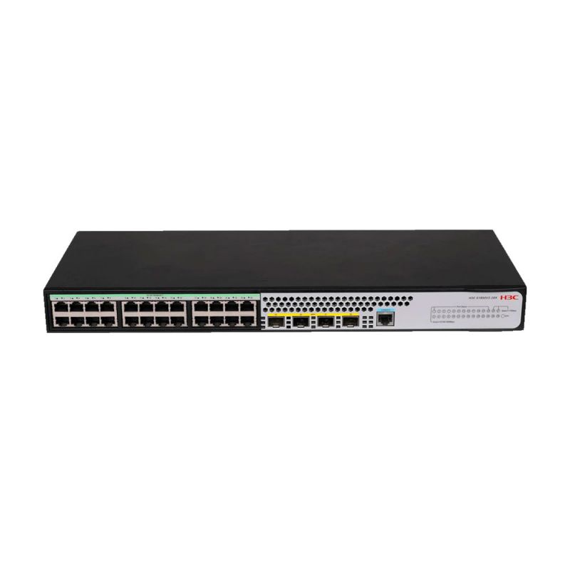 H3C S5120V3-28P-PWR-LI (9801A41H), 24 Port Giga PoE+ 240W with 4 x 1G SFP port Layer 3 Cloud Managed
