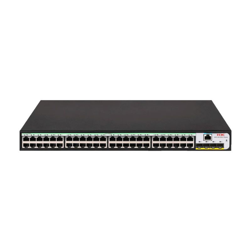 H3C S1850V2-52X (9801A4MP), 48 Port Giga with 4 x 10G SFP+ port Layer 2 Cloud Managed Switch