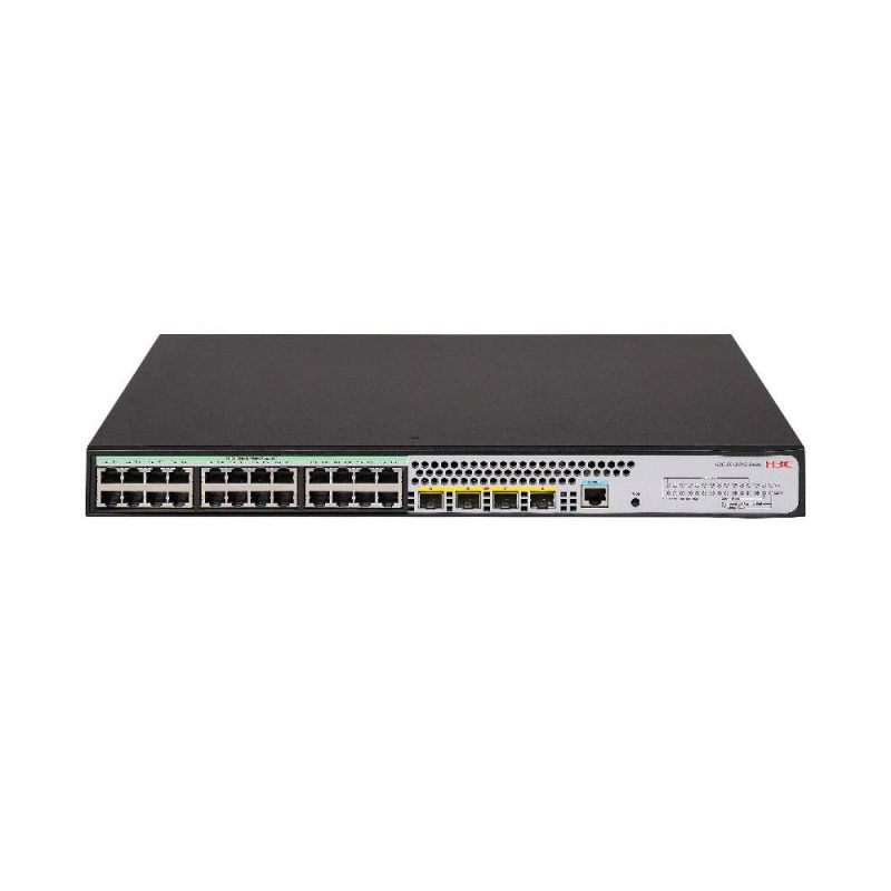 H3C S5120V3-28P-LI (9801A41C), 24 Port Giga with 4 x 1G SFP port Layer 3 Cloud Managed Switch