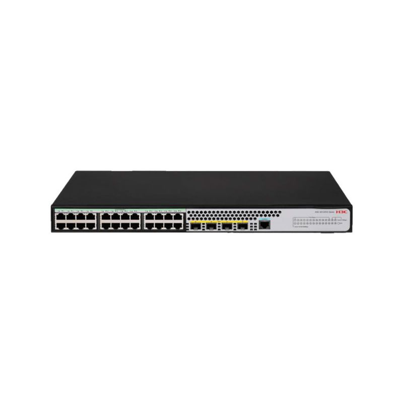 H3C S5120V3-28S-LI (9801A41T), 24 Port Giga with 4 x 10G SFP+ port Layer 3 Cloud Managed Switch
