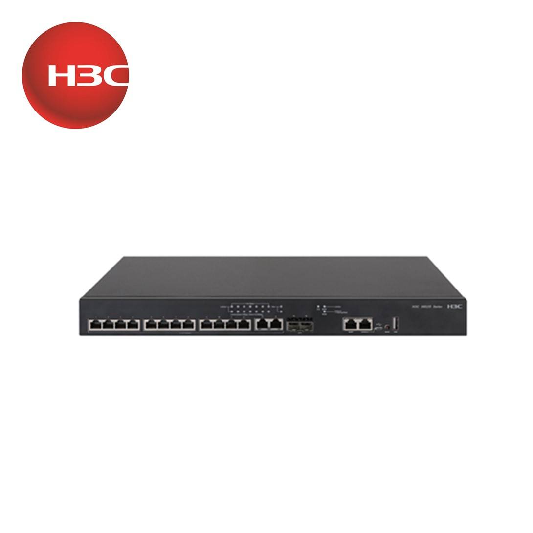 H3C S6520X-16XT-SI (0235A3HL), 14 Port 1G/2.5G/5G/10GBase-T with 2 x 10G SFP+ port Layer3+ Switch